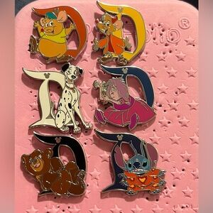 Disneyland 2025 Wave B D Disney Pin Collection